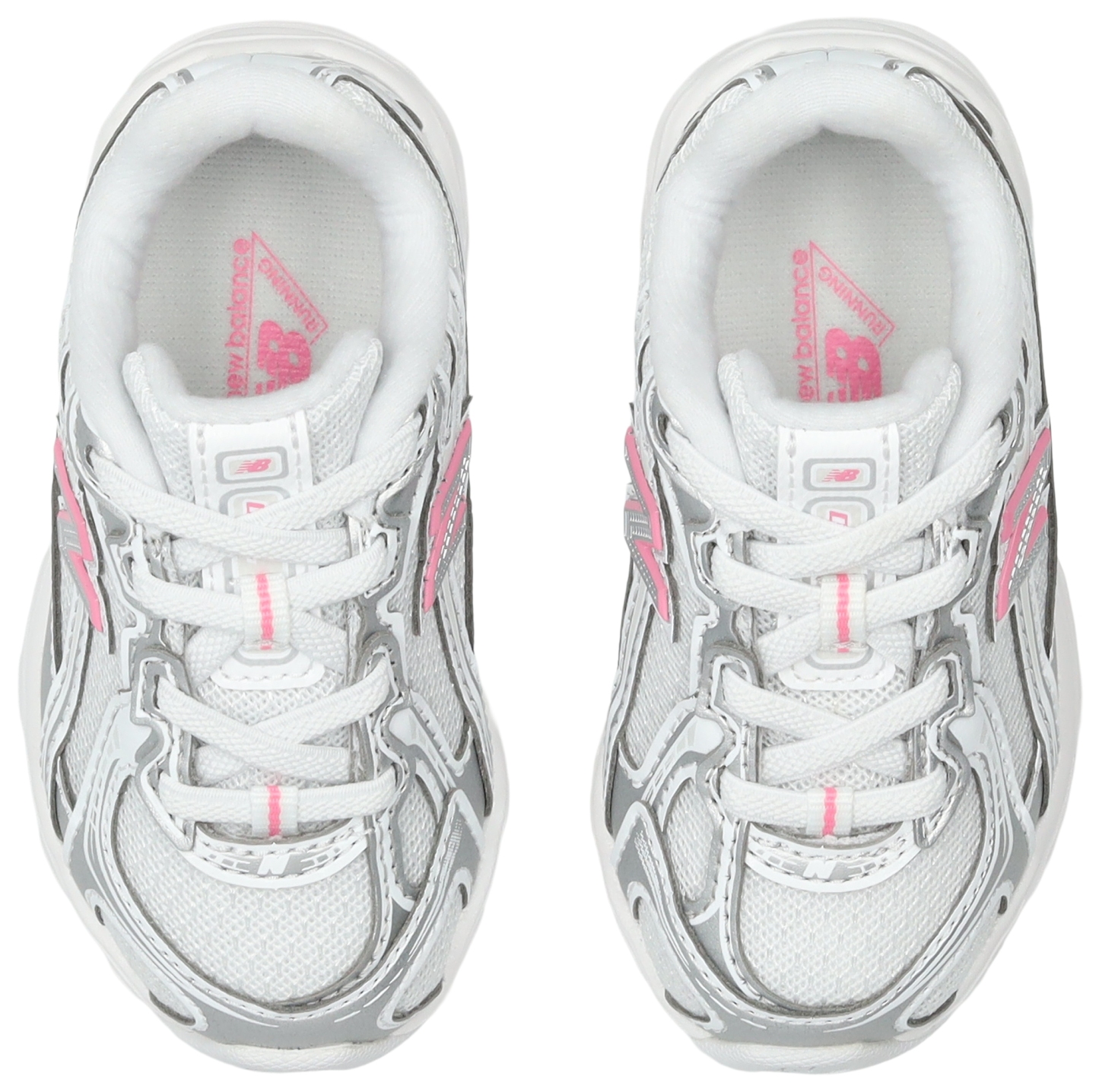 New Balance 740 - Bebes Chaussures – Silver Metallic-Signal Pink