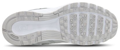 Nike P-6000 - Primaire-College Chaussures – White-Vast Grey-Mtlc Silver