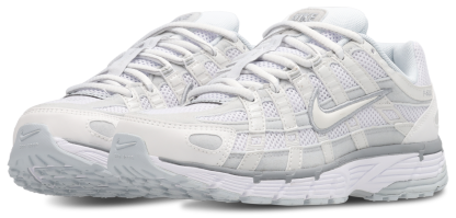 Nike P-6000 - Femme Chaussures – Mtlc Summit White-White-Pure Platinum