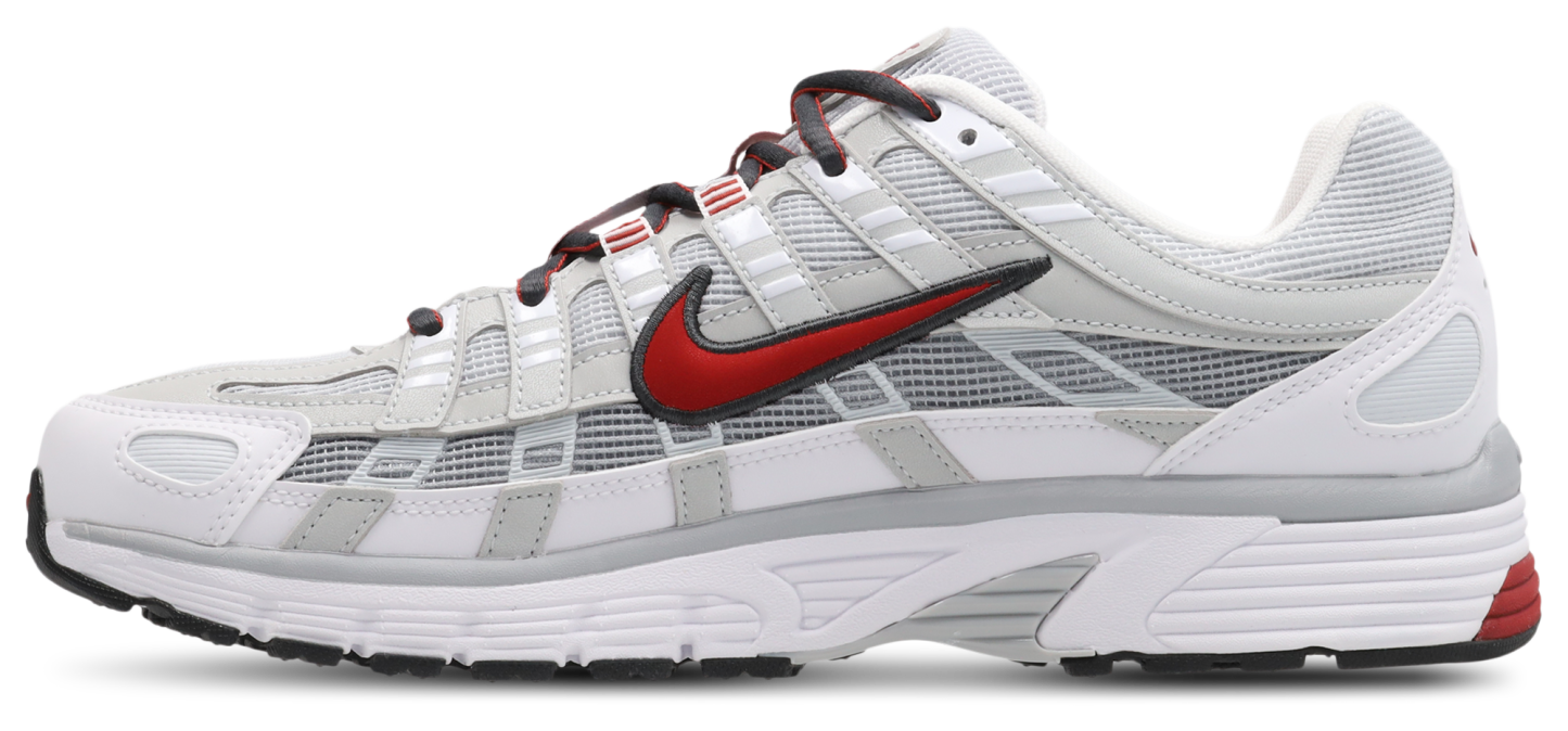 Nike P-6000 - Homme Chaussures – White-Dune Red-Pure Platinum