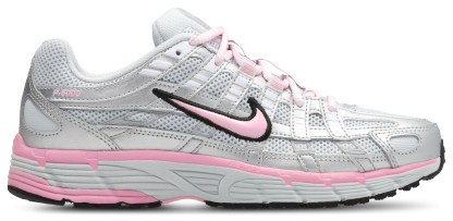 Nike P-6000 - Femme Chaussures – Pure Platinum-Pink Rise-Metallic Silver
