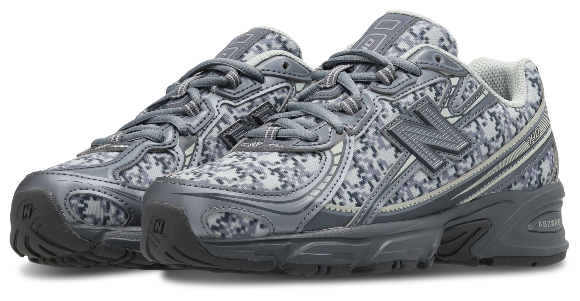 New Balance 740 - Primaire-College Chaussures – Grey-Graphite-Lone Star Grey