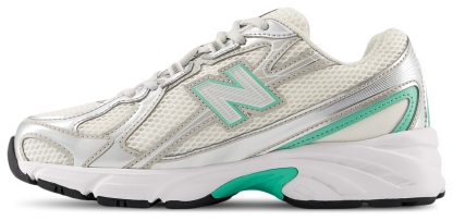 New Balance 740 Lace - Primaire-College Chaussures – Silver Metallic-Deep End