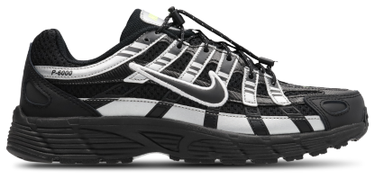 Nike P-6000 - Primaire-College Chaussures – Black-Black-Mtlc Silver