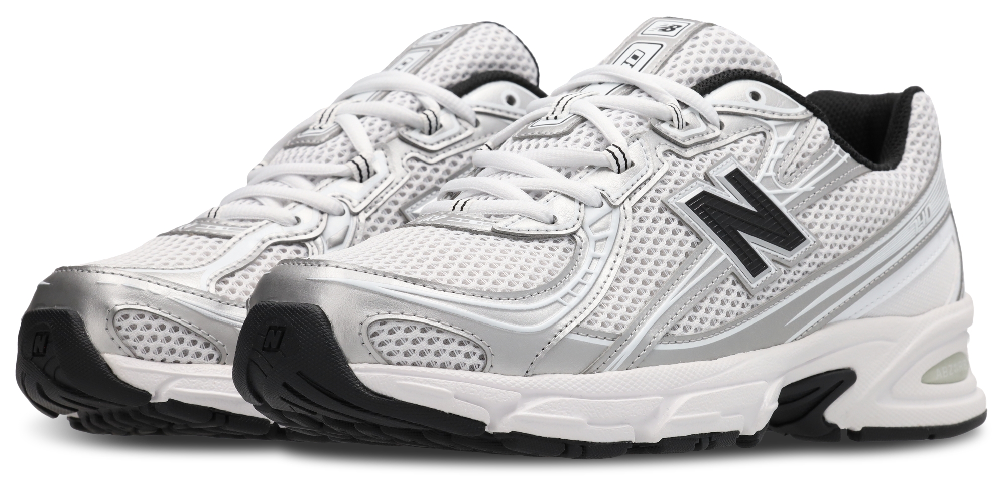 New Balance 740 - Homme Chaussures – White-White-Black
