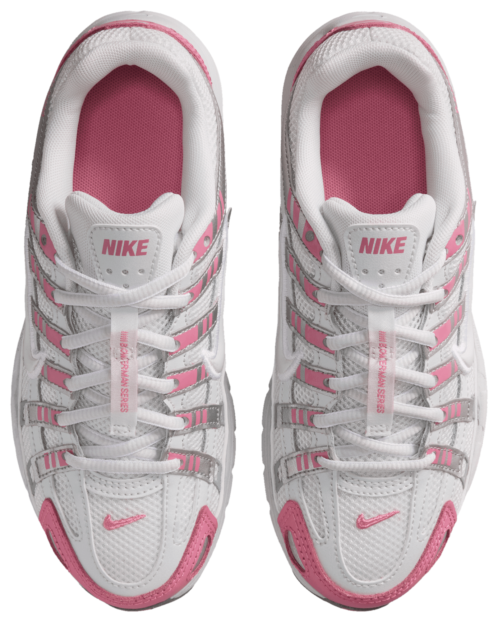 Nike P-6000 - Primaire-College Chaussures – Off White-Off White-Peony