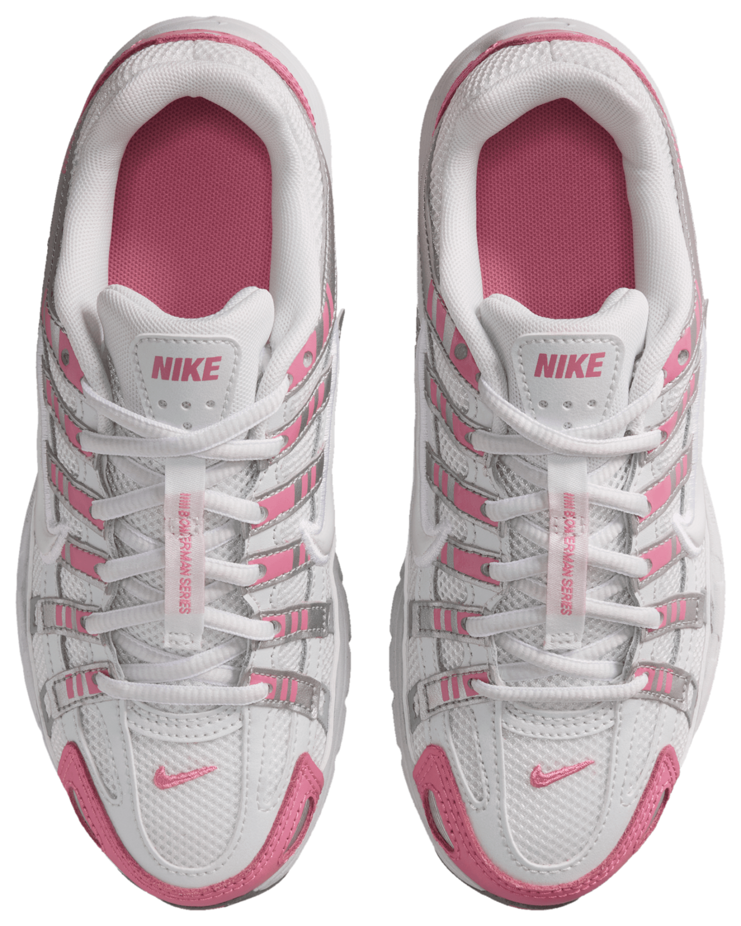 Nike P-6000 - Primaire-College Chaussures – Off White-Off White-Peony