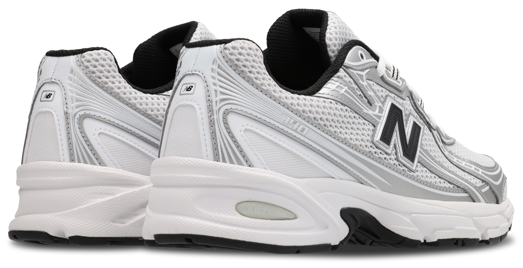 New Balance 740 - Homme Chaussures – White-White-Black