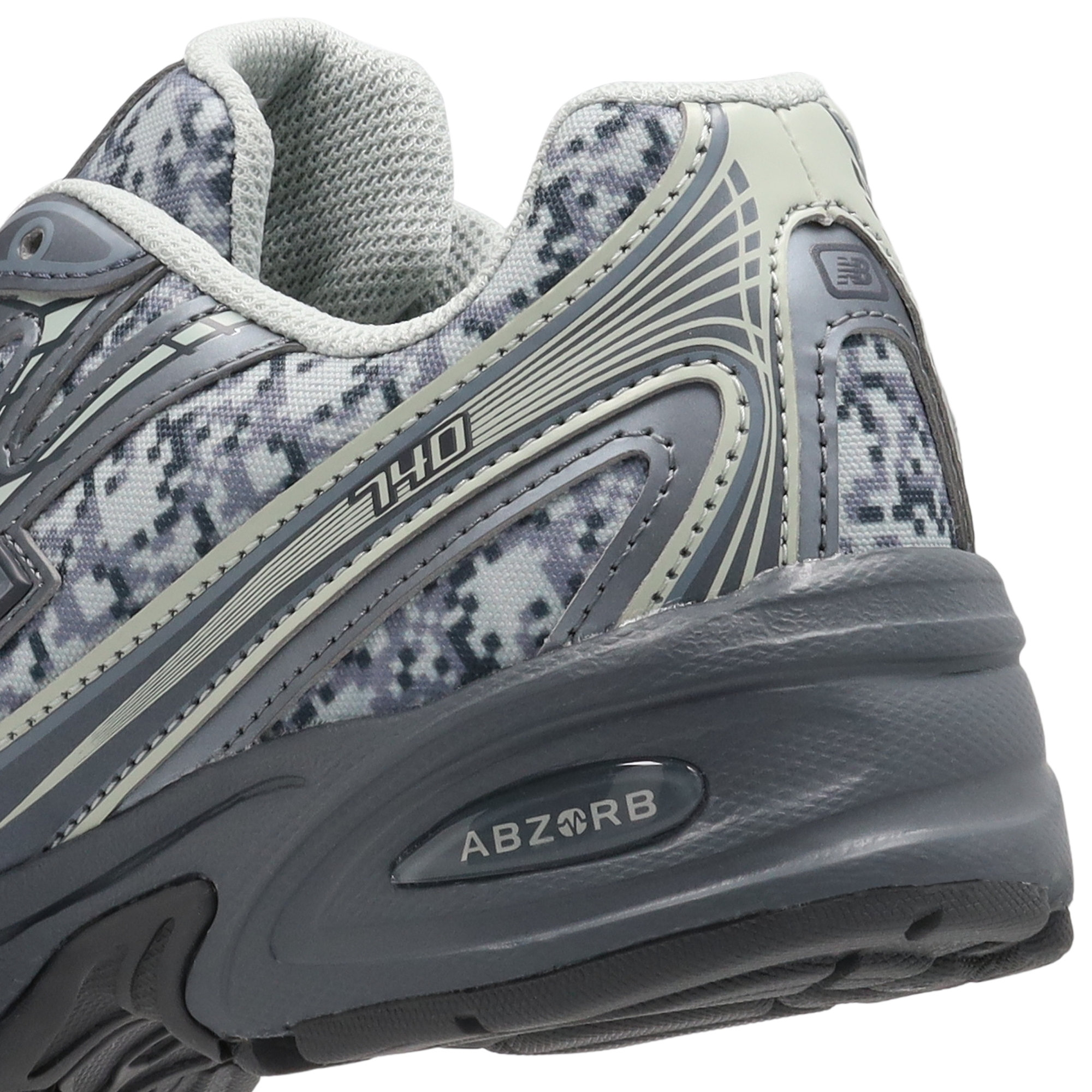 New Balance 740 - Primaire-College Chaussures – Grey-Graphite-Lone Star Grey