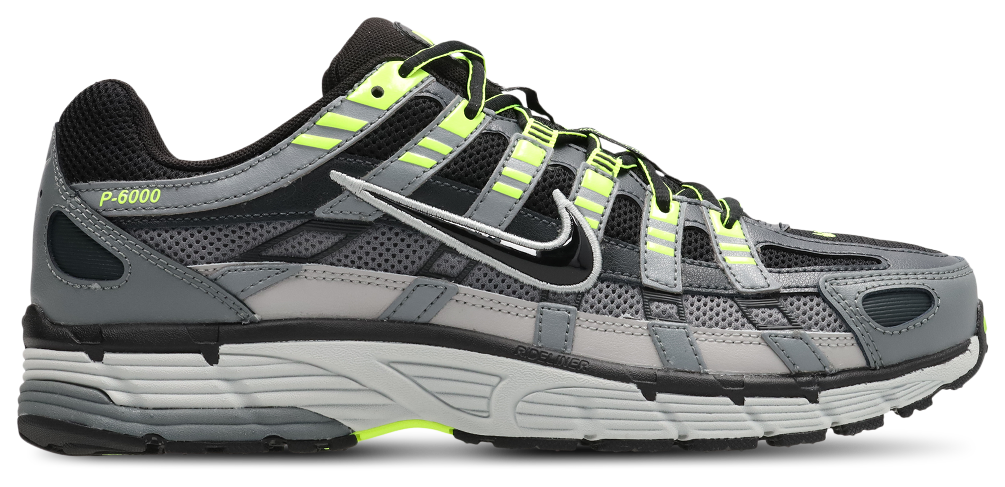Nike P-6000 - Homme Chaussures – Dk Smoke Grey-Black-Lt Smoke Grey