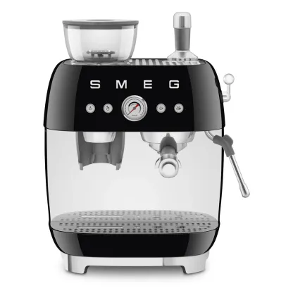 SMthtEG Retro-Style Manual Coffee Machine with grinder