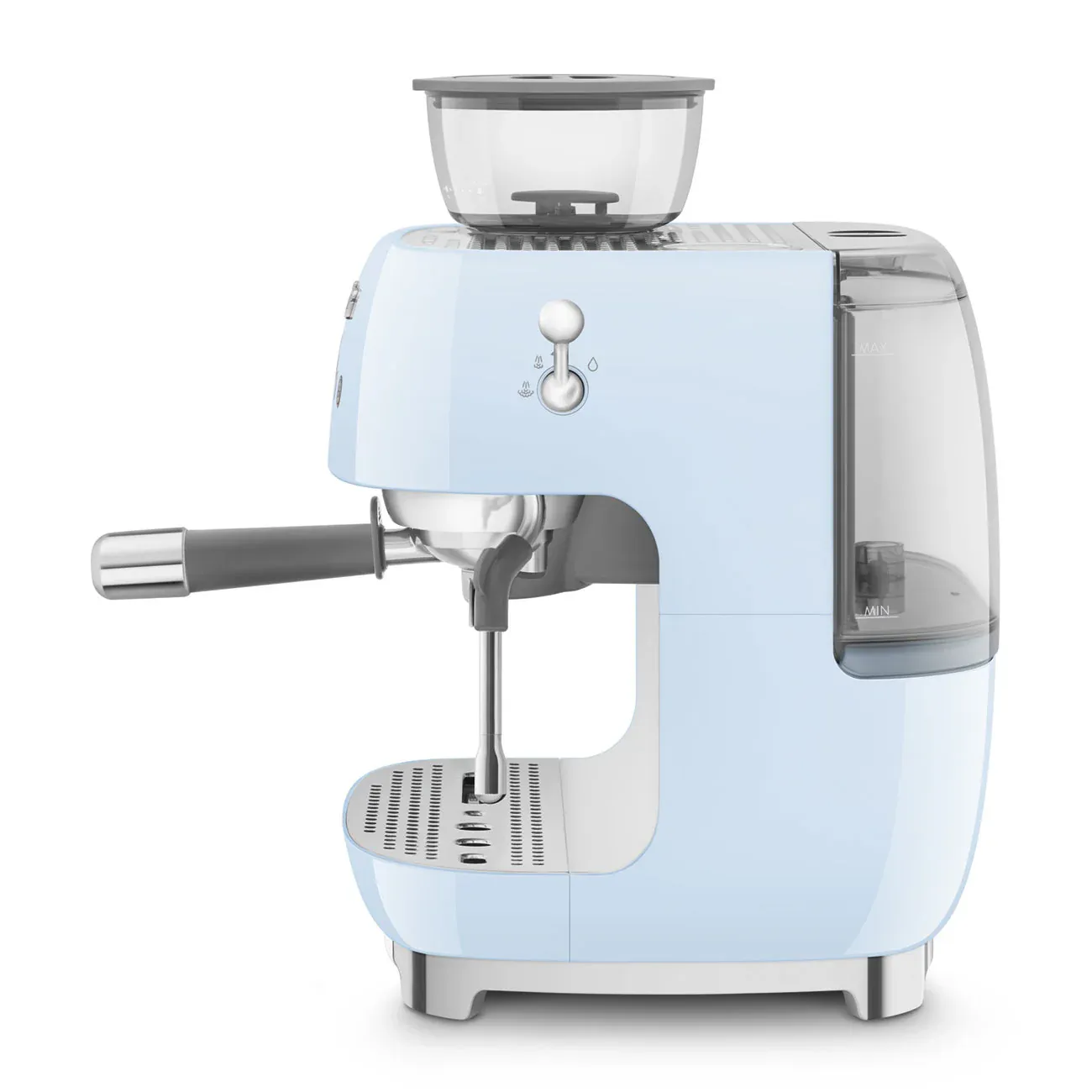SMthtEG Retro-Style Manual Coffee Machine with grinder