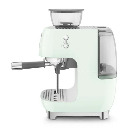 SMthtEG Retro-Style Manual Coffee Machine with grinder