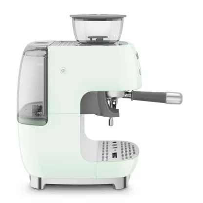 SMthtEG Retro-Style Manual Coffee Machine with grinder