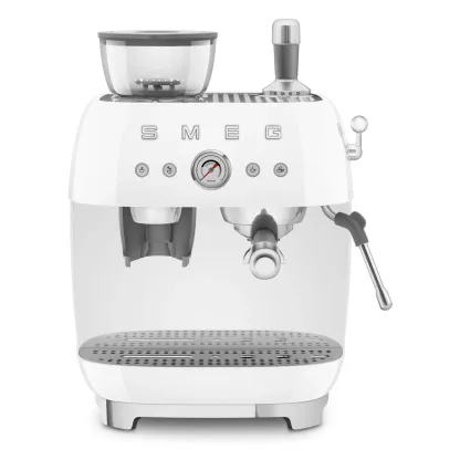 SMthtEG Retro-Style Manual Coffee Machine with grinder