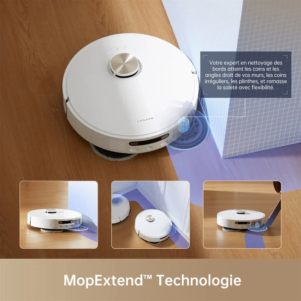 Drethtame L10s Pro Ultra Heat Robot Aspirateur Laveur