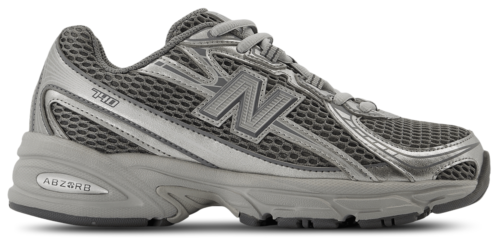 New Balance 740 Lace - Primaire-College Chaussures – Harbor Grey-Silver Metallic