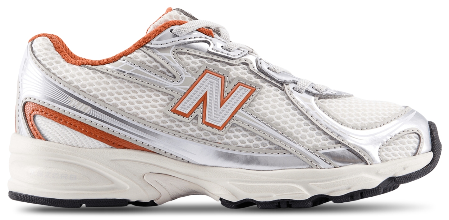 New Balance 740 Bungee Lace - Maternelle Chaussures – Silver Metallic-Cinnamon