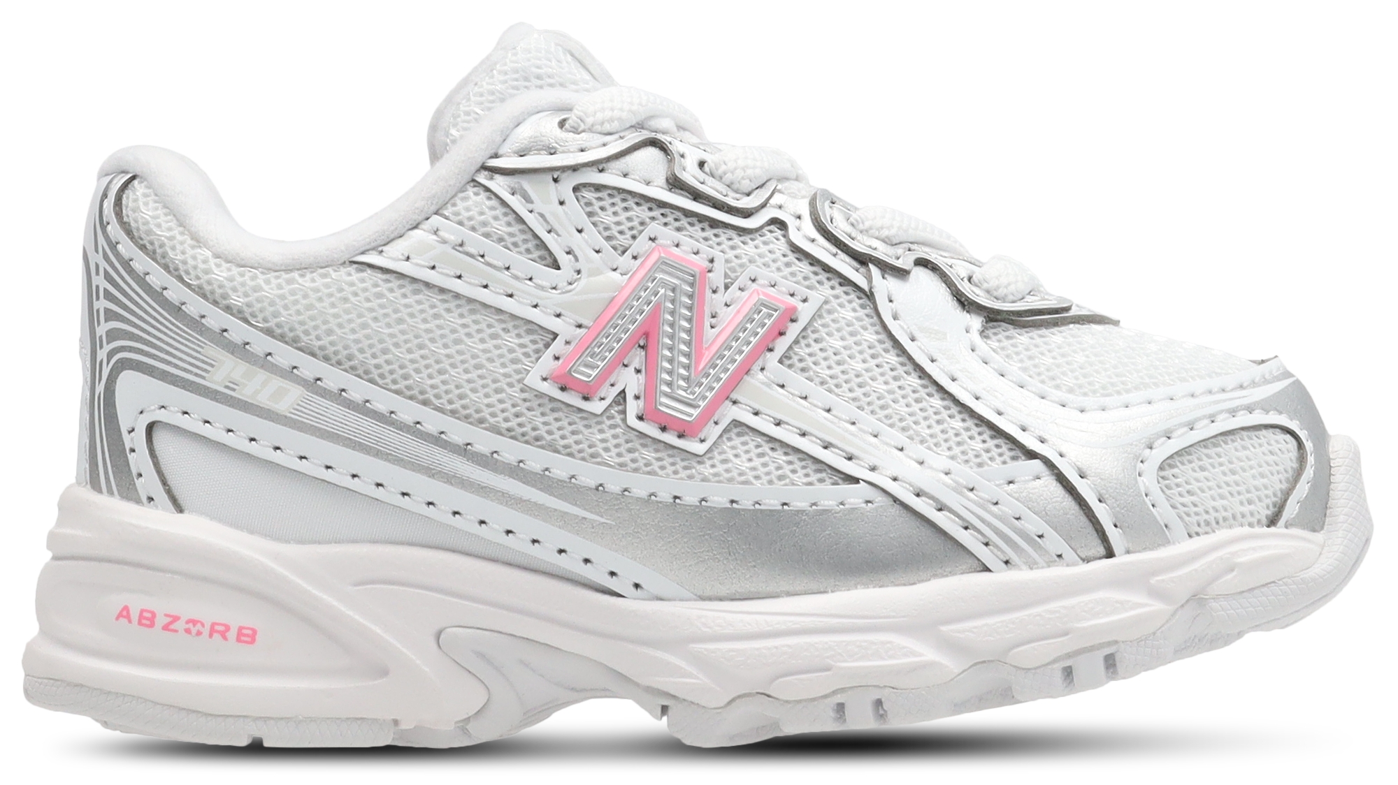 New Balance 740 - Bebes Chaussures – Silver Metallic-Signal Pink