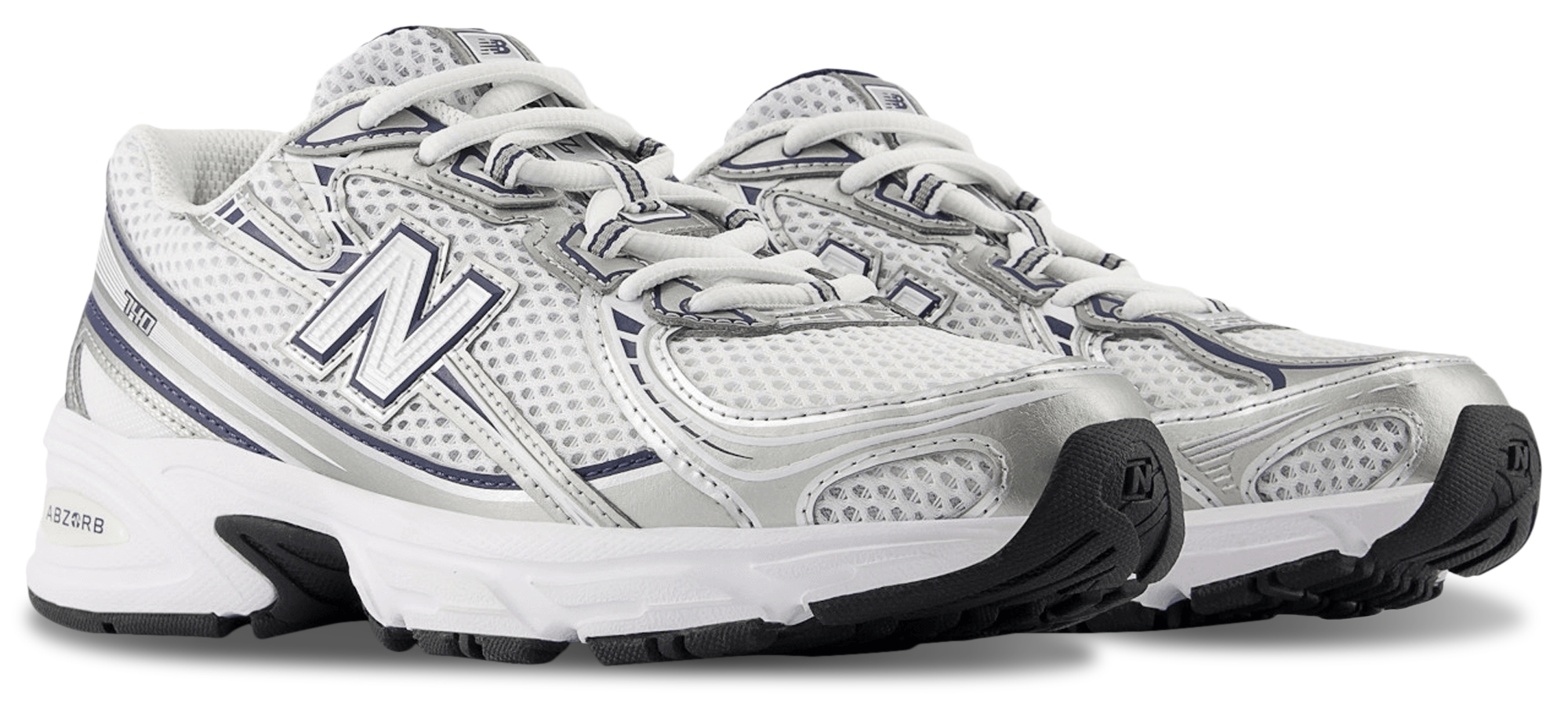 New Balance 740 - Primaire-College Chaussures – Nb Navy-White Wn