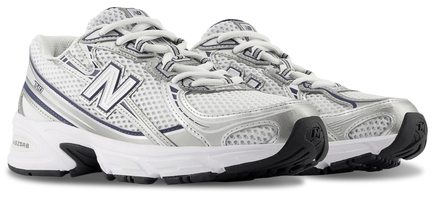 New Balance 740 - Primaire-College Chaussures – Nb Navy-White Wn