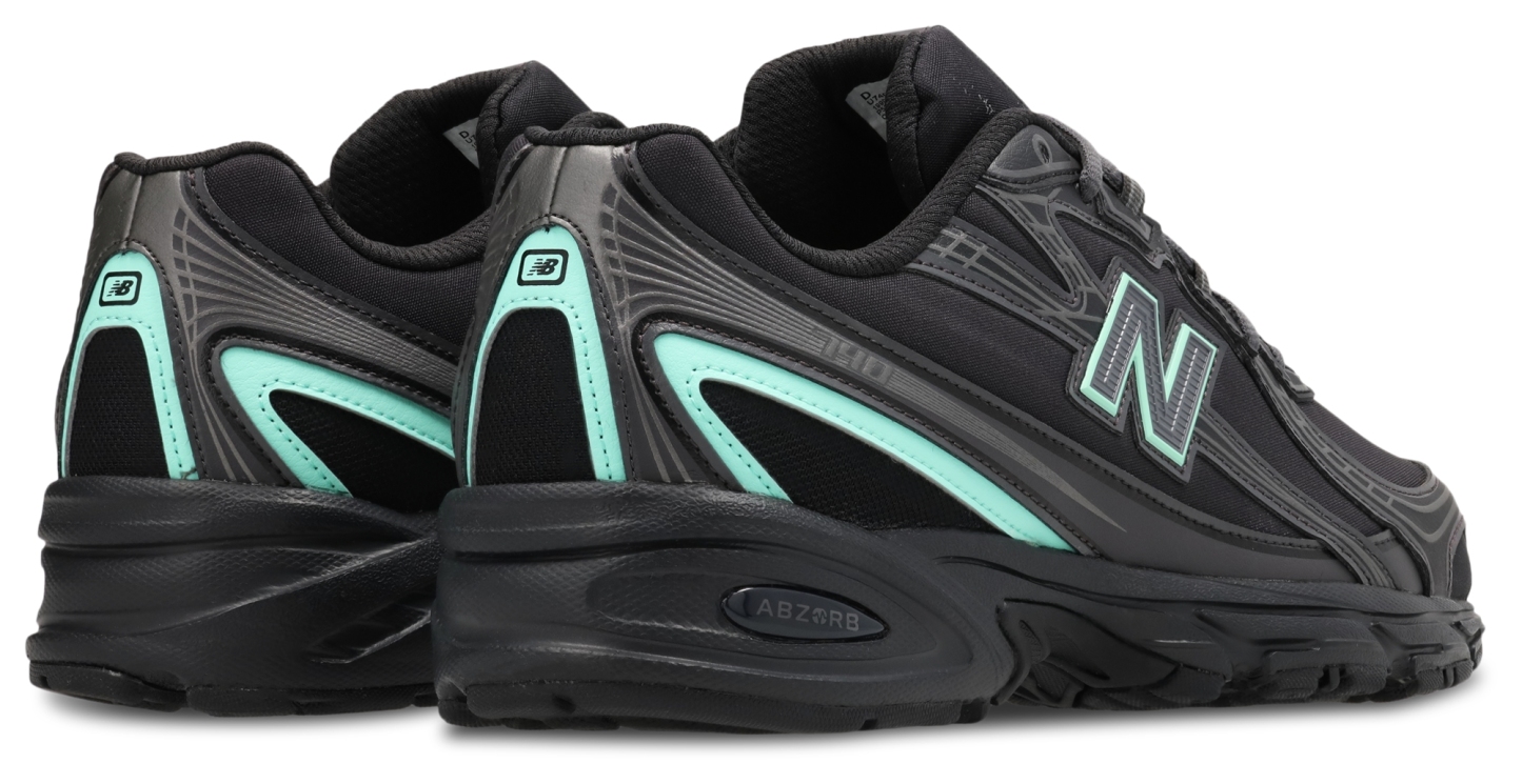 New Balance 740 - Homme Chaussures – Black-Bright Mint