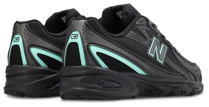 New Balance 740 - Homme Chaussures – Black-Bright Mint