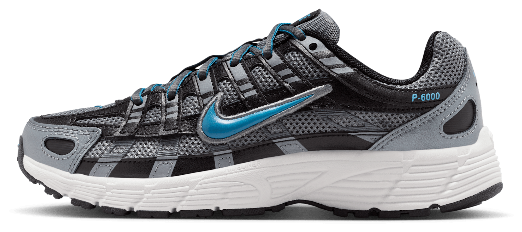 Nike P-6000 - Primaire-College Chaussures – Smoke Grey-Black