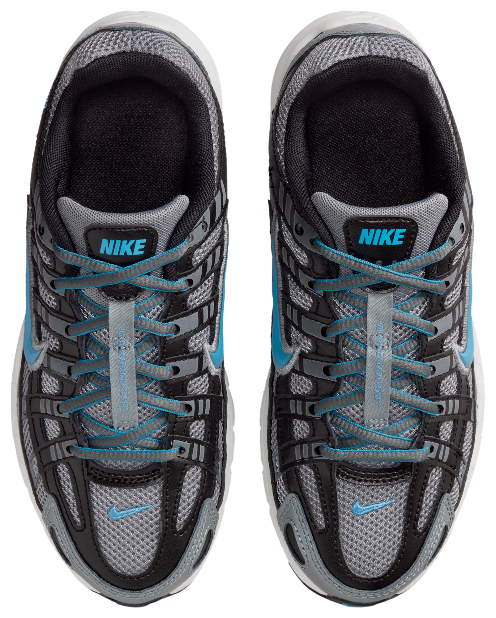 Nike P-6000 - Primaire-College Chaussures – Smoke Grey-Black