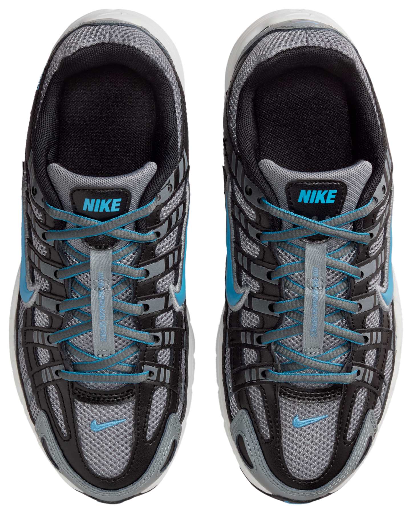 Nike P-6000 - Primaire-College Chaussures – Smoke Grey-Black