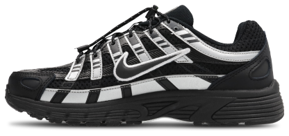 Nike P-6000 - Primaire-College Chaussures – Black-Black-Mtlc Silver