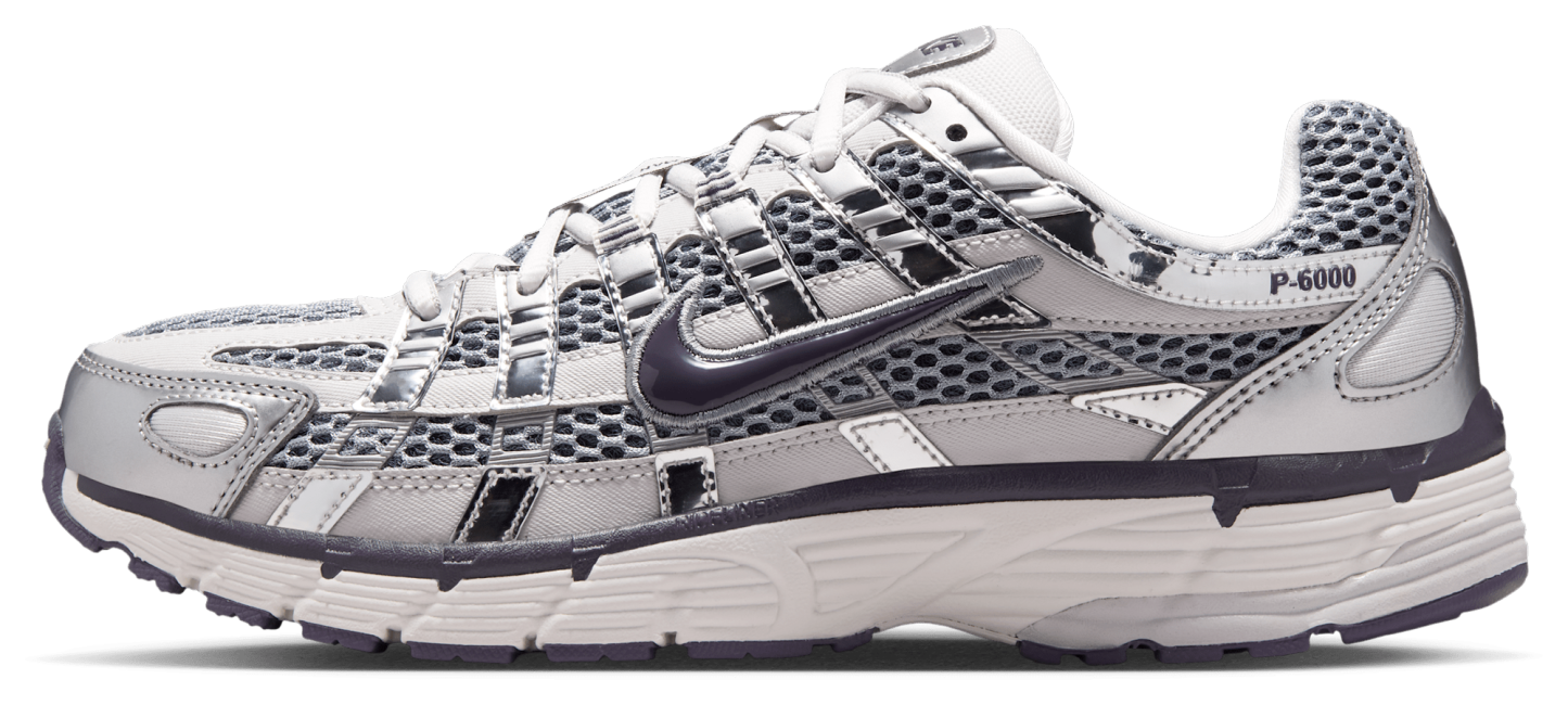 Nike P-6000 - Femme Chaussures – Vast Grey-Metallic Silver