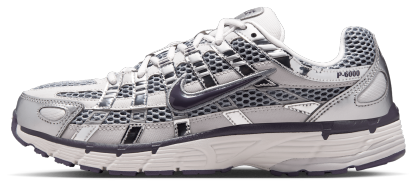 Nike P-6000 - Femme Chaussures – Vast Grey-Metallic Silver