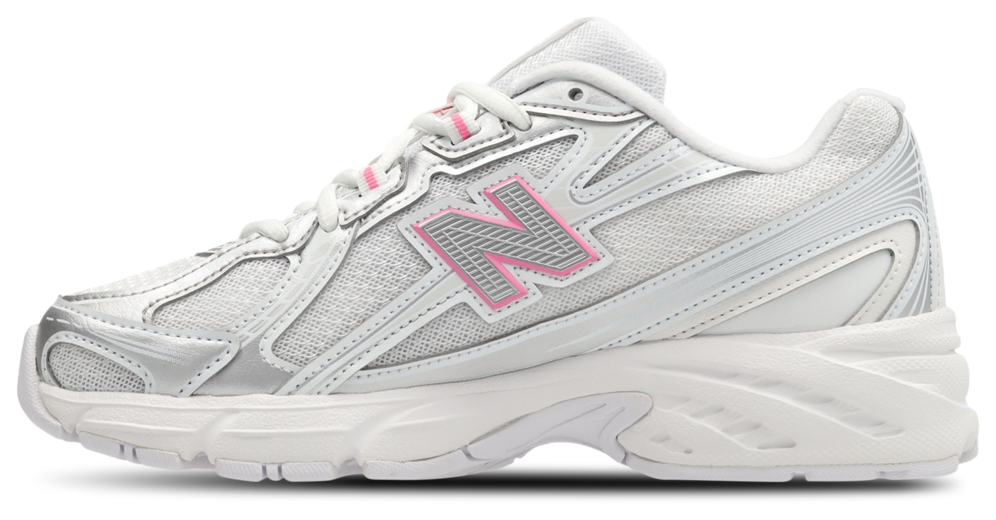 New Balance 740 - Primaire-College Chaussures – Silver Metallic-Signal Pink