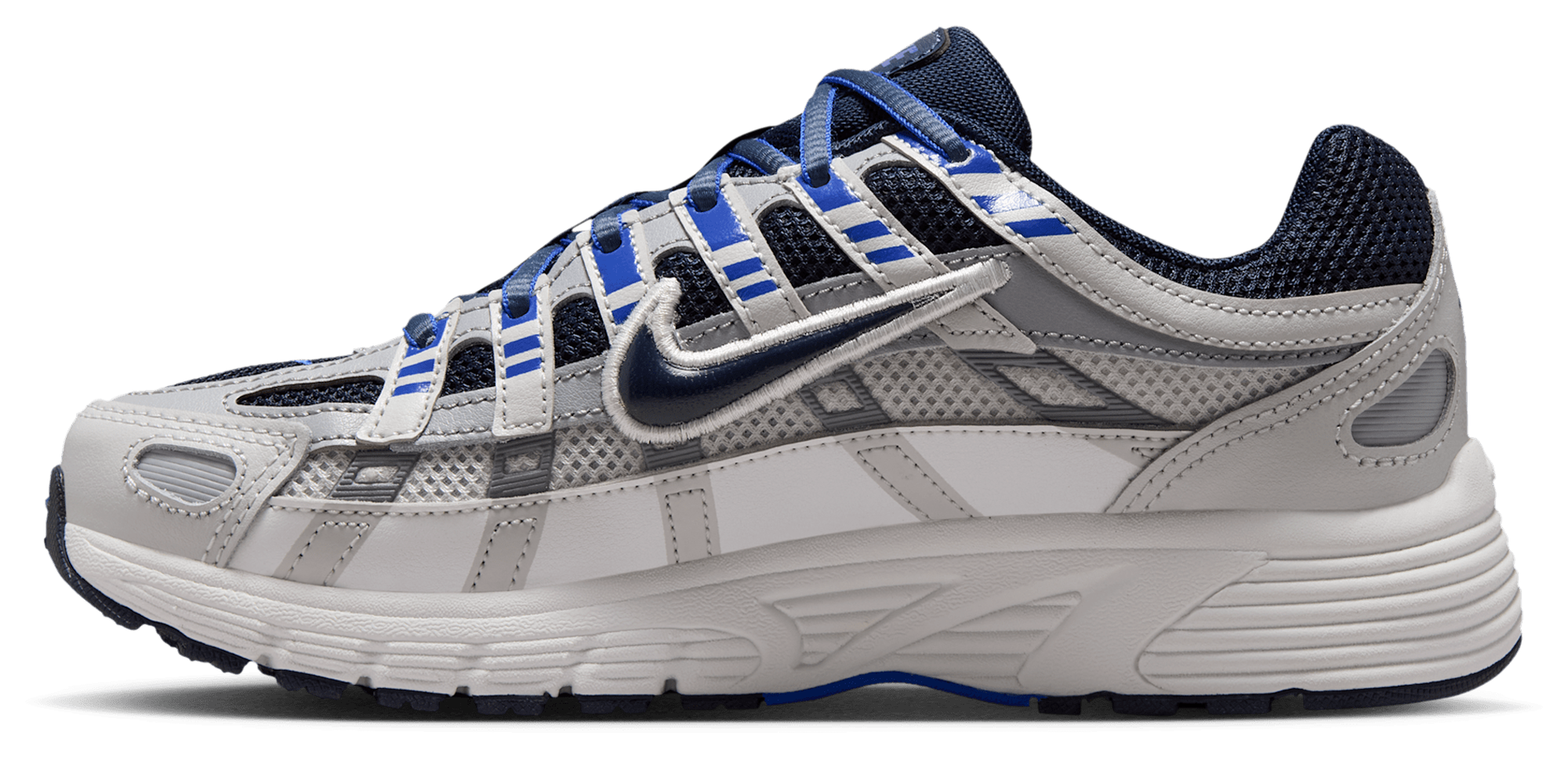Nike P-6000 - Primaire-College Chaussures – Wolf Grey-Summit White