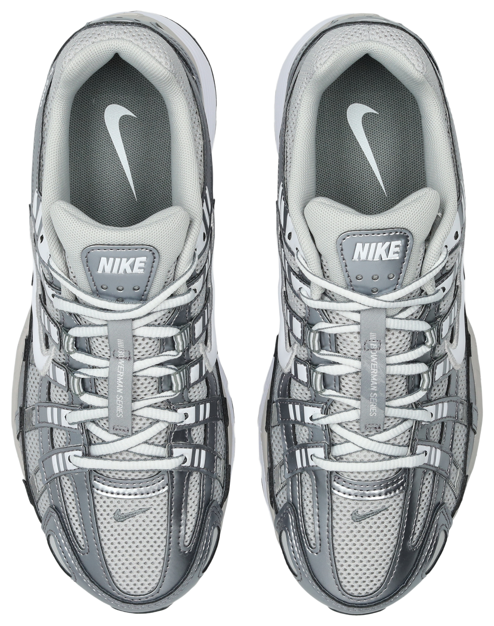 Nike P-6000 - Femme Chaussures – Grey Fog-White-Mtlc Cool Grey