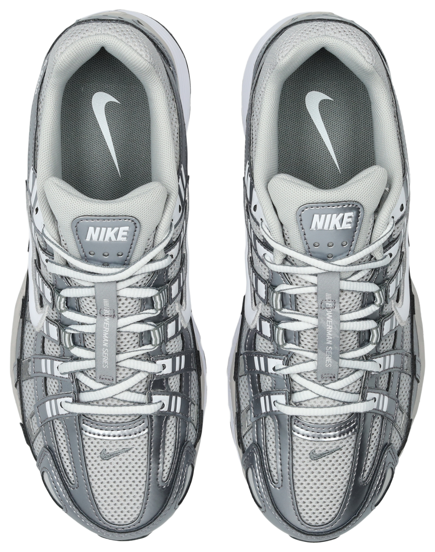 Nike P-6000 - Femme Chaussures – Grey Fog-White-Mtlc Cool Grey