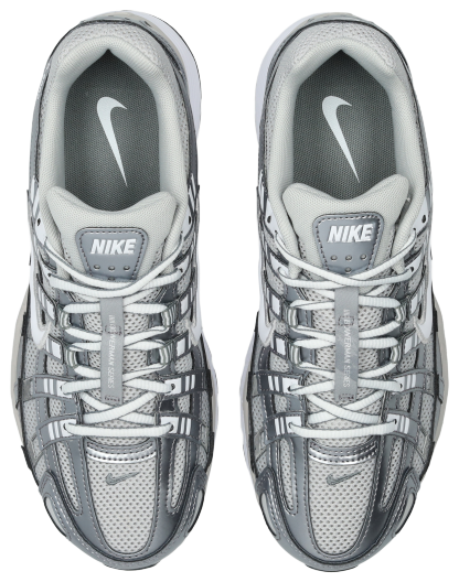 Nike P-6000 - Femme Chaussures – Grey Fog-White-Mtlc Cool Grey