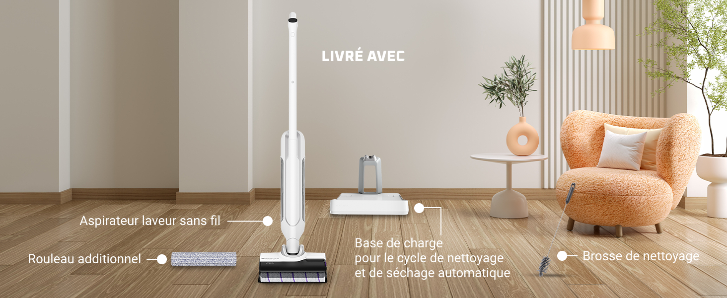 Inclus avec X-Clean 10 Rowenta