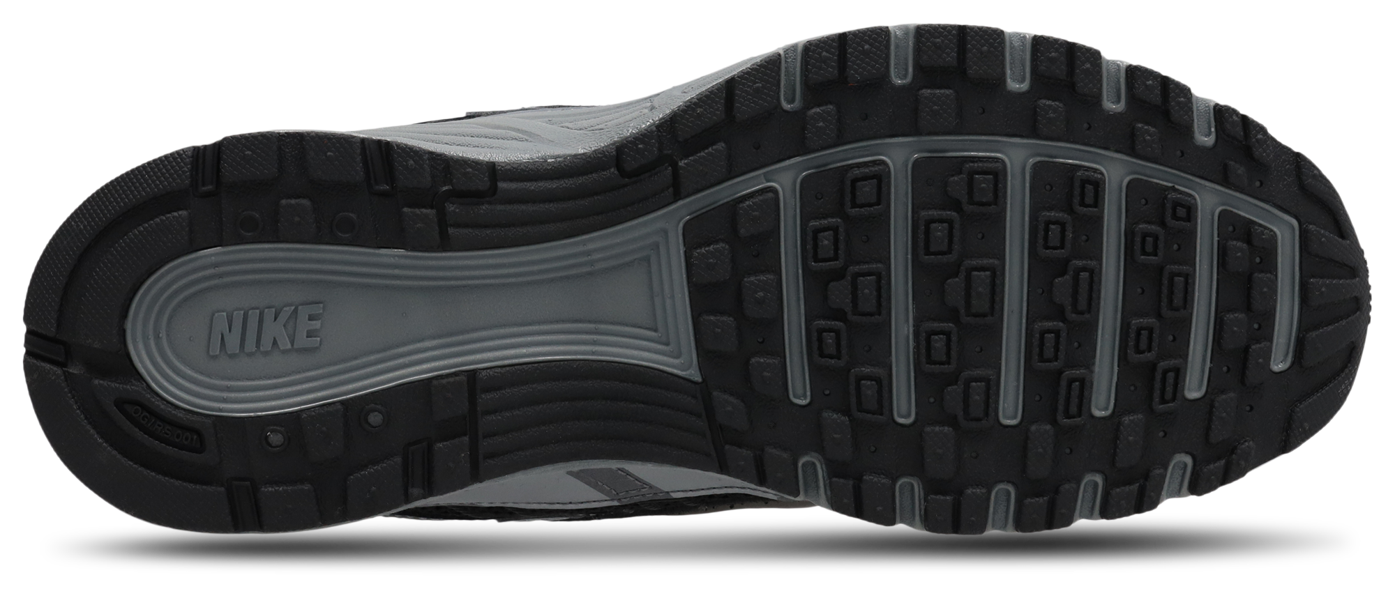 Nike P-6000 - Primaire-College Chaussures – Black-Smoke Grey-Mtlc Cool Gre