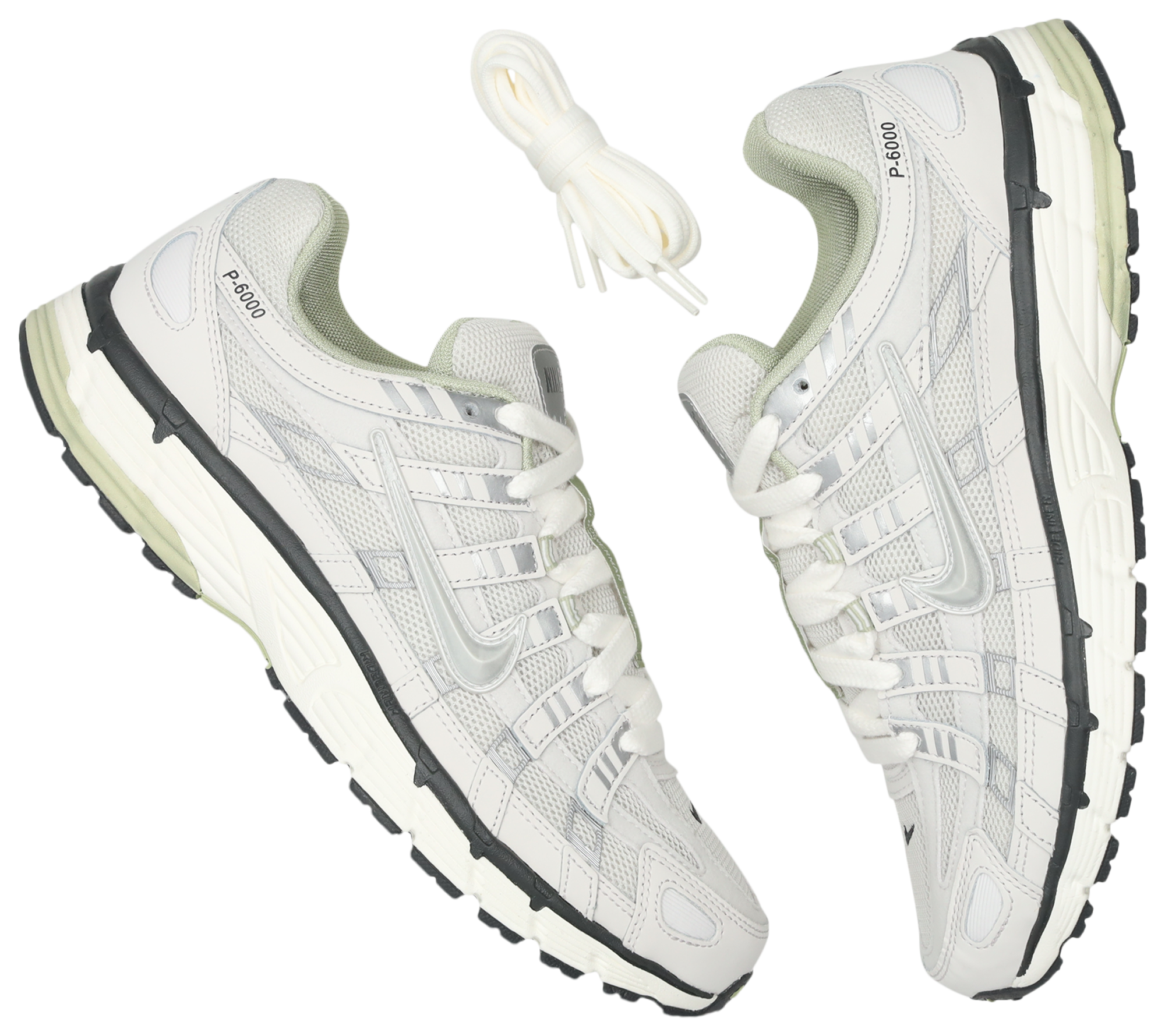 Nike P-6000 - Homme Chaussures – Platinum Tint-Metallic Silver-Sail