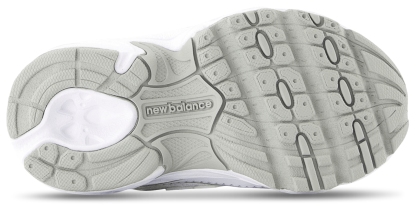 New Balance 740 Bungee Lace - Bebes Chaussures – White-Silver Metalic