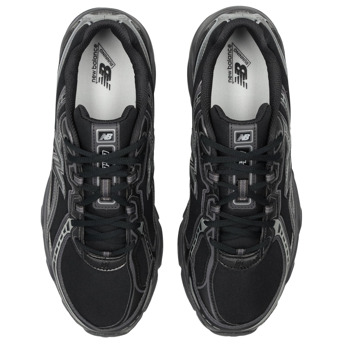 New Balance 740 - Homme Chaussures – Black-Black Cement-Grey