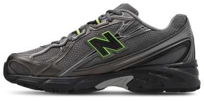 New Balance 740 - Homme Chaussures – Castlerock-Alkaline Green