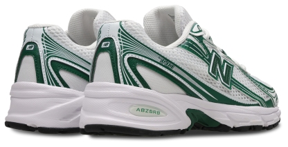 New Balance 740 - Primaire-College Chaussures – White-Green