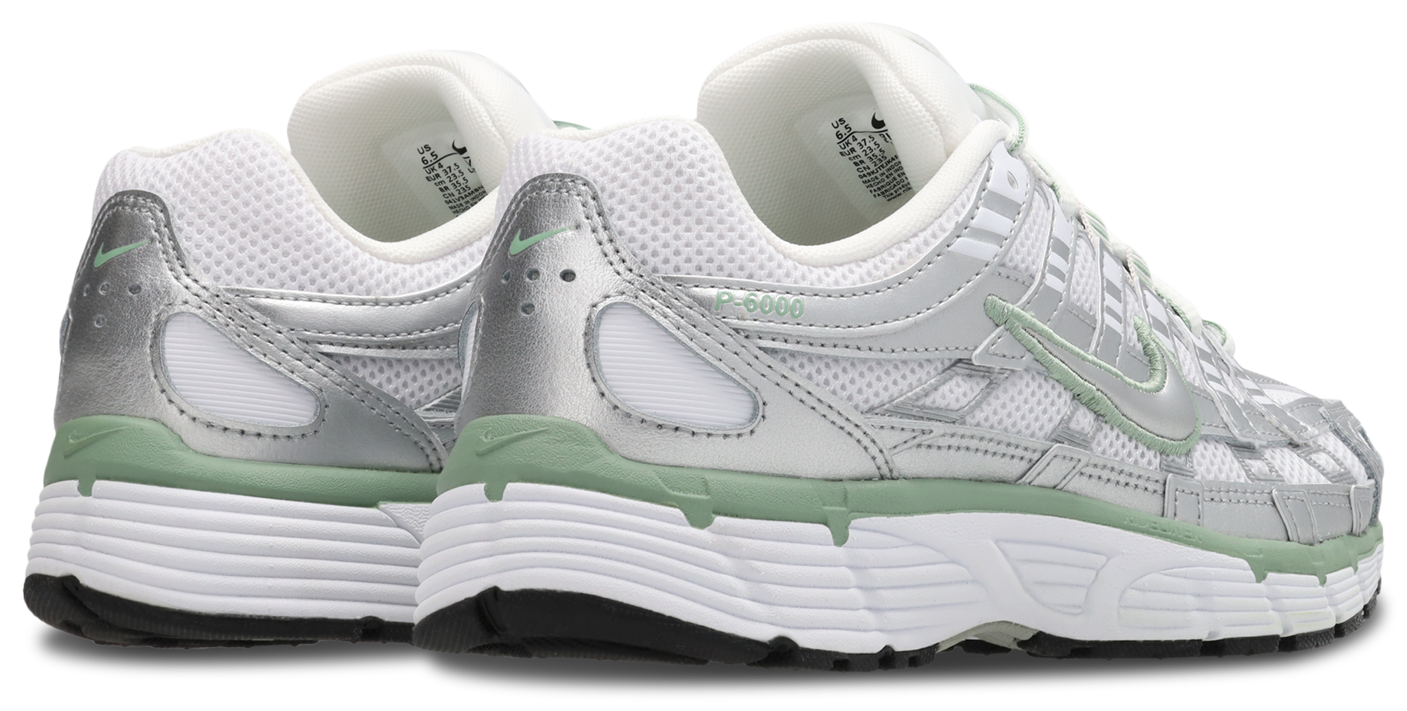 Nike P-6000 - Femme Chaussures – Mtlc Silver-Steam-White
