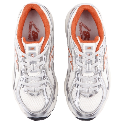 New Balance 740 Bungee Lace - Maternelle Chaussures – Silver Metallic-Cinnamon