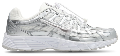 Nike P-6000 - Primaire-College Chaussures – White-Vast Grey-Mtlc Silver