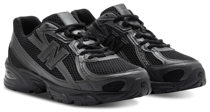 New Balance 740 - Femme Chaussures – Black-Black Cement