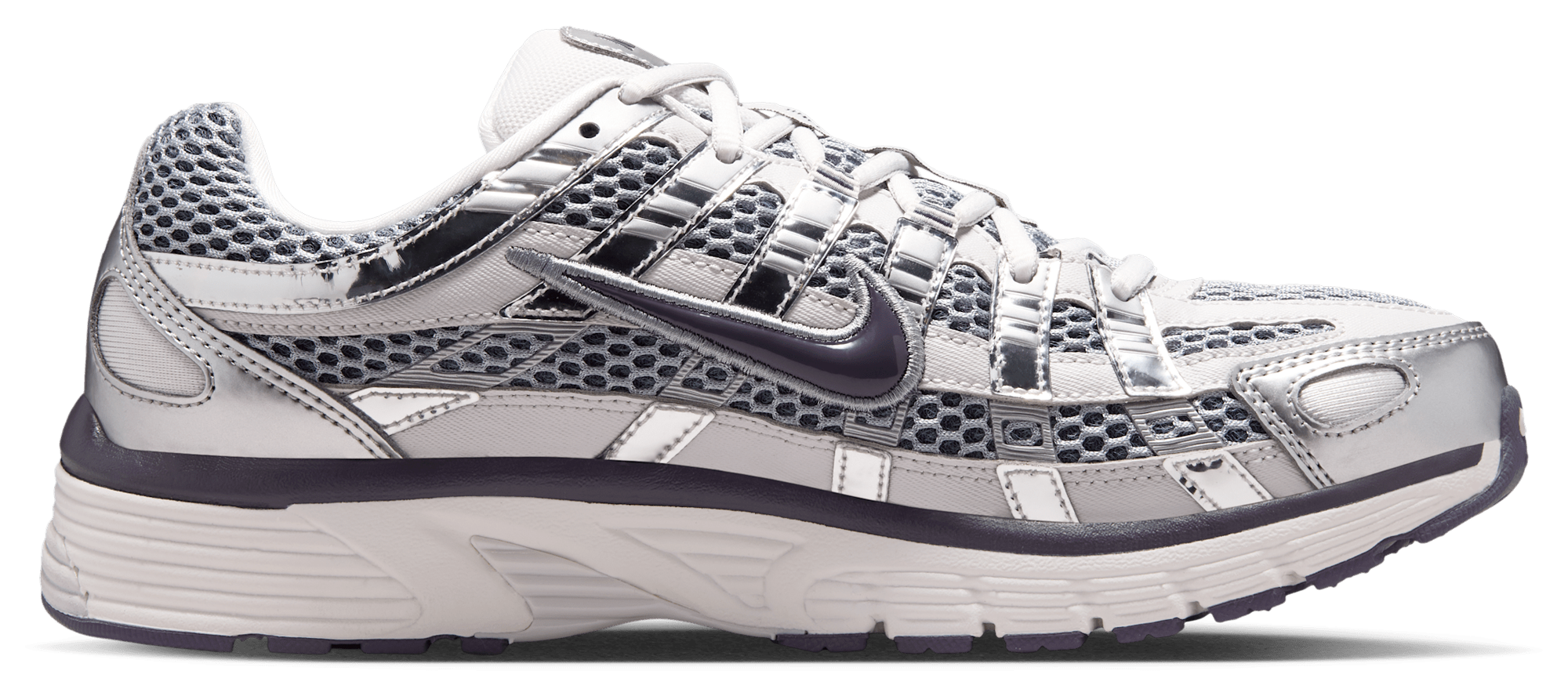 Nike P-6000 - Femme Chaussures – Vast Grey-Metallic Silver